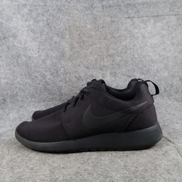 Nike Shoes Womens 7.5 Roshe One Athletic Trainer Running Casual Sneaker Black - Picture 4 of 11